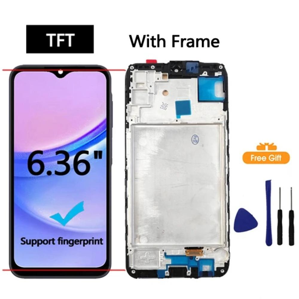 6,5-дюймовый AMOLED-дисплей для Samsung Galaxy A25 5G, ЖК-дисплей, сенсорный экран, сборка дигитайзера для замены экрана Samsung A256E A256B A256U