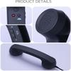 with Microphone Landline Handle Receiver Telephone Style Handheld Cell Phone Receiver