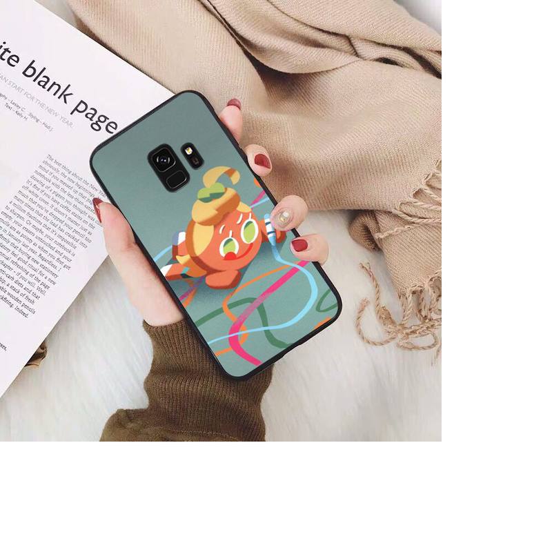 Чехол для телефона из серии игр Cookie Run для Samsung Galaxy S20 S10 Plus S10E S5 S6 S7edge S8 S9 S9Plus S10lite 2020