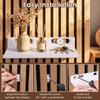 Damage-Free Slat Wall Shelf No Drill Acoustic Panel Holder Floating Shelf  Storage Rack