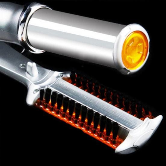 Профессиональные электрические вращающиеся бигуди двойного назначения, выпрямитель для завивки волос, шина для завивки волос