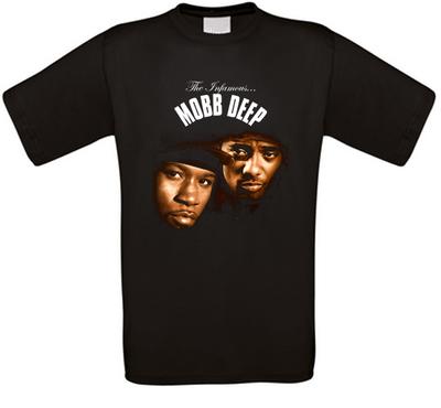 Футболка унисекс Infamous Mobb Deep Rap Hip Hop Queens