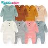 1Pieces Autumn Newborn Infant Baby Boys Girls Romper Playsuit Overalls Cotton Long Sleeve Baby Jumpsuit Newborn Clothes