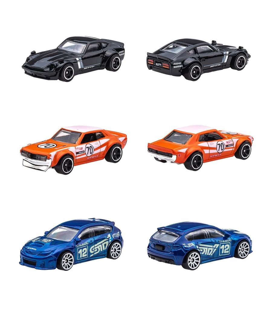 Hot Wheels Японская автомобильная культура Мультипак многолетняя и HLK49 [3 вверх]