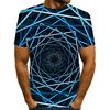 Vibrant Funny Hypnosis 3d T-shirt For Men And Women With Soft Casual Short Sleeves