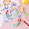 Stationery School Supplies Wiping Eraser Correction Supplies Mermaid Shape Eraser Pencil Eraser