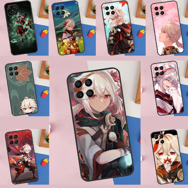 Чехол Genshin Impact Kaedehara Kazuha для Honor X8b X9b X9a X8a X8 X9 X9c 50 70 90 Lite Honor 200 Lite Magic 5 6 7 Pro