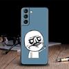 Смешной чехол из силикона со средним пальцем для Samsung Galaxy S23 Ultra S24 5G S21 S20 FE Чехол для Galaxy S22 s23 S24 S10 Plus Чехлы