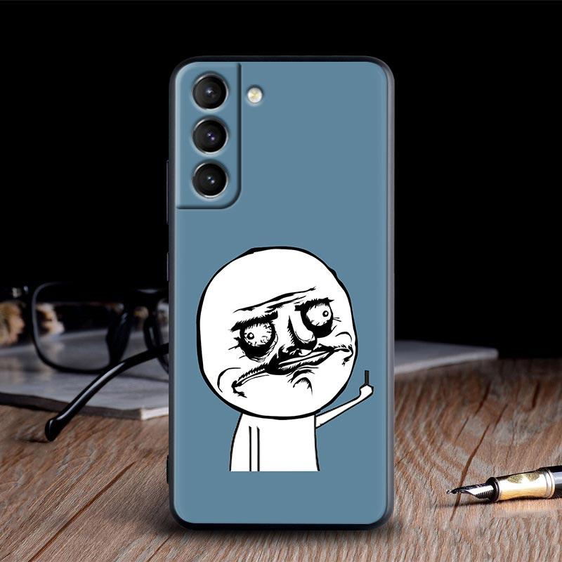 Смешной чехол из силикона со средним пальцем для Samsung Galaxy S23 Ultra S24 5G S21 S20 FE Чехол для Galaxy S22 s23 S24 S10 Plus Чехлы