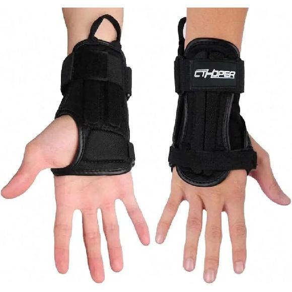CTHOPER Wrist Guards Support Brace for Men Women Snowboarding, Skatebording, Roller Skating, Biking, MTB, Sports Hand Protection
