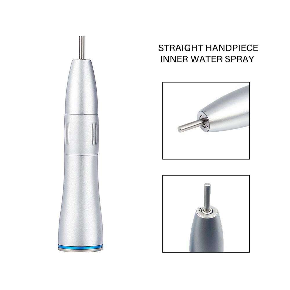 Niceden Внутренний водный спрей для полости рта 1:1 низкоскоростной турбинный угловой наконечник с синим кольцом, пневмомотор, низкоскоростной наконечник со светодиодом