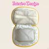 2 шт. Косметичка Стеганая Многофункциональная Портативная Косметичка для Женщин Девушек Сумки для Туалетных Принадлежностей