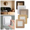 Dustproof Socket Frame Cover Anti-Dirty Acrylic Wall Decor  Home Wall Renovation