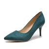 New Large Size Stiletto Pumps Women's Suede High Heels Size35-43
