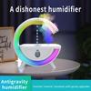 Anti Gravity Humidifier 800ml Cool Mist Light Home Office Humidifier Moisturizing Water Drop Levitating Countercurrent Humidifier