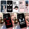 Чехол «Не трогай мой телефон» для OnePlus Nord 2 2T CE N10 N20 N300 OnePlus 9 Pro 10 Pro 8T 9R 9RT 10T Ace Cover