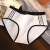 Light Oxygen Exercise Panties with Oversized Crotch Panties Antibacterial Letters Triangle Women's Pantie