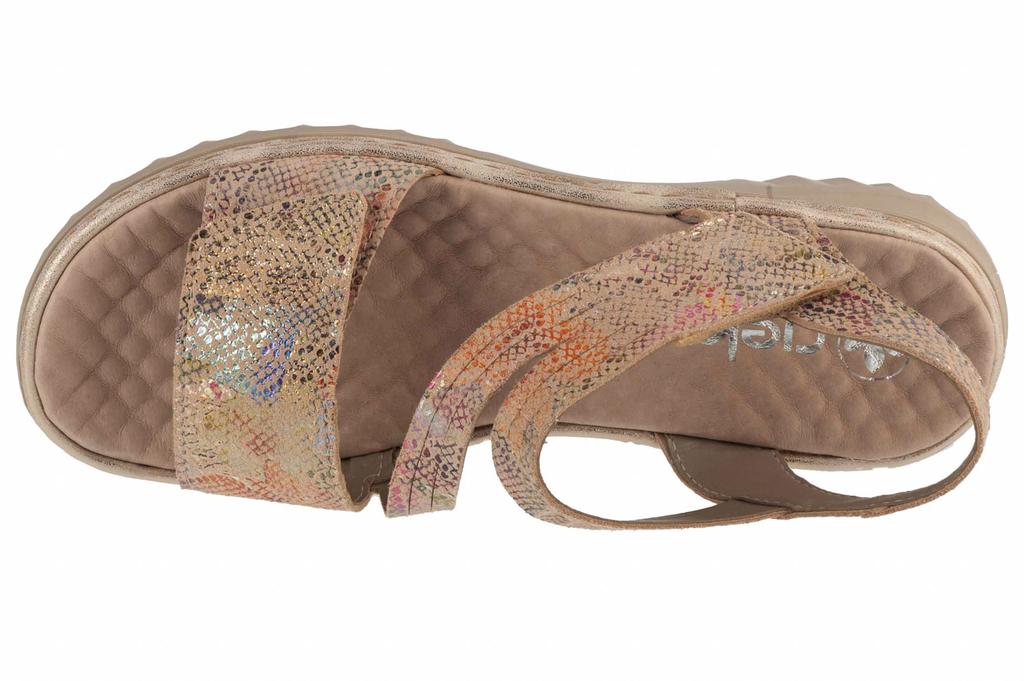 RIEKER Сандалии, Женские бежевые босоножки