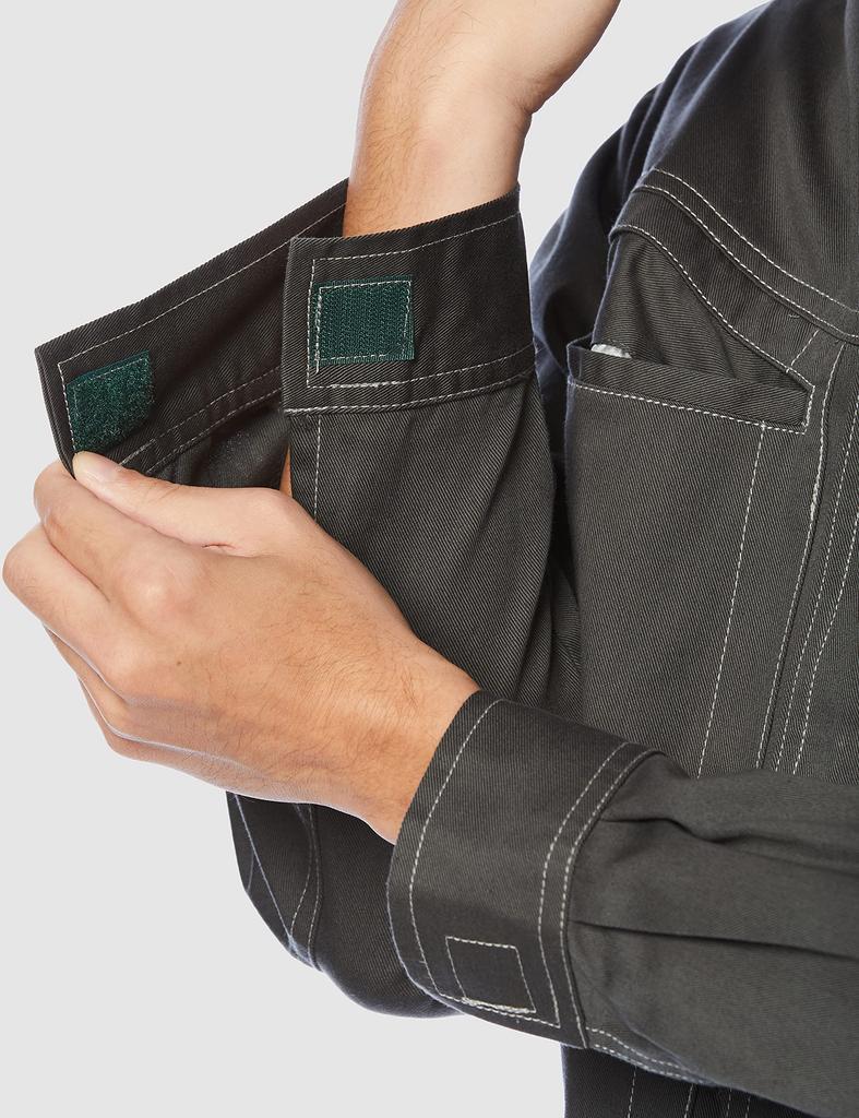 [COCOS Nobuoka] 860 Водонепроницаемый карманный комбинезон, Угольный, 5L