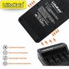 Умное зарядное устройство LiitoKala Lii-500 для 18650/26650/AA/AAA/Ni-MH/Li-ion, ЖК-дисплей, Тестер емкости, Независимые слоты, Защита