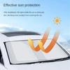 New Car Front Window Sunshade Cover Sun Shade Windshield Visor Windscreen Folding Auto UV Curtain Styling Accessories