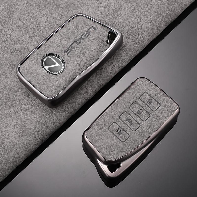 XBE2 TPU Leather Car Remote Key Cover Case Shell For Lexus NX GS RX IS ES GX LX RC 200 250 350 LS 450H 300H Keychain Accessories