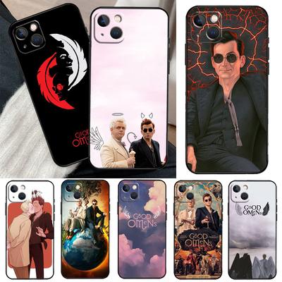 Чехол 'Благие Знамения' Для iPhone 12 11 13 14 15 16 Pro Max Mini Чехол Для iPhone XR X XS Max Plus Чехол Для Телефона