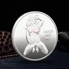 Sexy Women Coin Heads And Tails Date Night Coin Metal Double-Sided Lucky