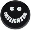 KC Hilites 5200 Круглая черная пластиковая крышка фары с белым логотипом KC Daylighter Одинарная крышка 6 дюймов -