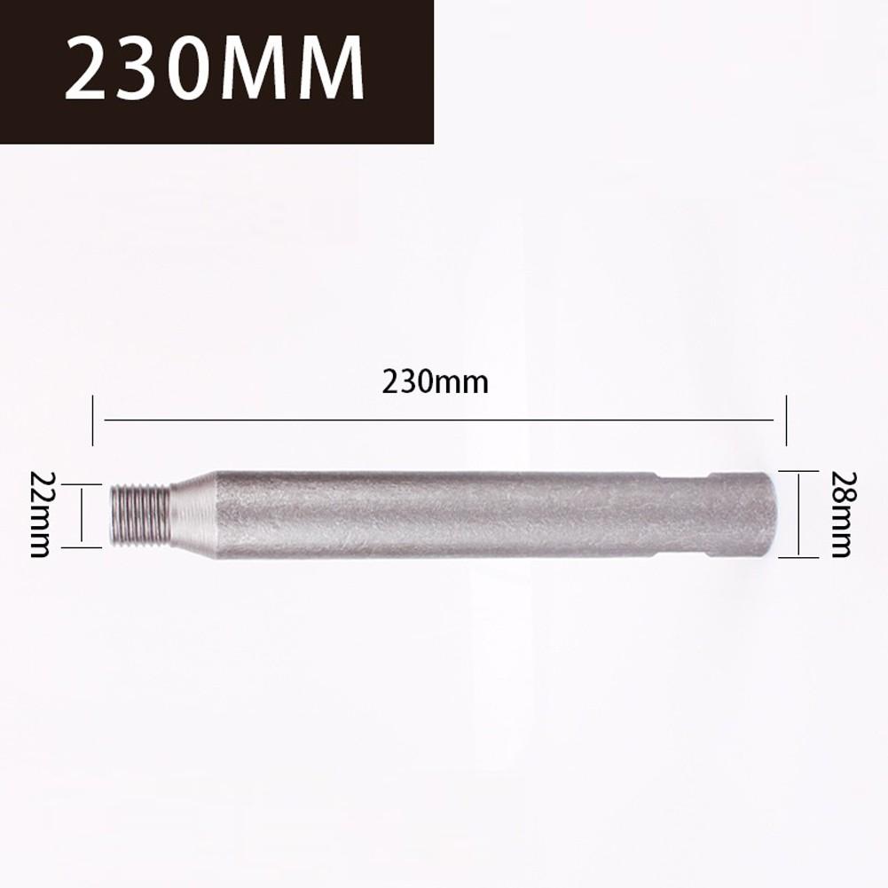 Core Bit Diamond Extension For Diamond Drill For M22 Thread Extension Rod Silver