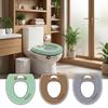 Skin-Friendly Sheep Toilet Seat Cushion Warm Toilet Gasket Universal Toilet Mat  Bathroom Accessory