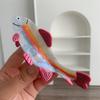 Cute Ocean Animal Hair Clip Creative Geometry Shark Clip Sweet Small Fish Hair Claw  Vacation