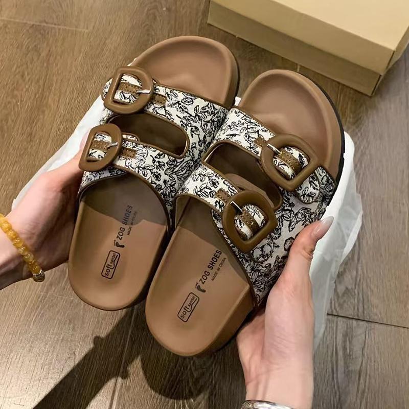 Fashion Flats Slippers Women Summer Cozy Shoes Fashion Dress Sandals New Casual Slides Woman 2025 Flip Flops Trend Walking Zapatos Femme