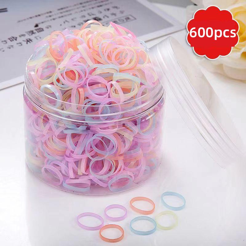 Одноразовые резинки для младенцев, милые дети, без вреда для волос, маленькие резинки для завязывания волос, аксессуары для волос, повязки на голову, петли для волос.