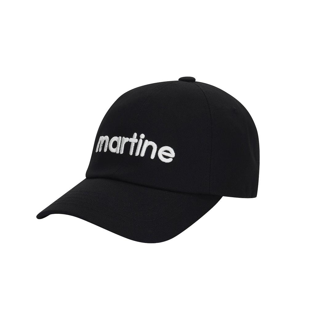 Кепка с логотипом MARTINE GOLF_Черная (Университет)