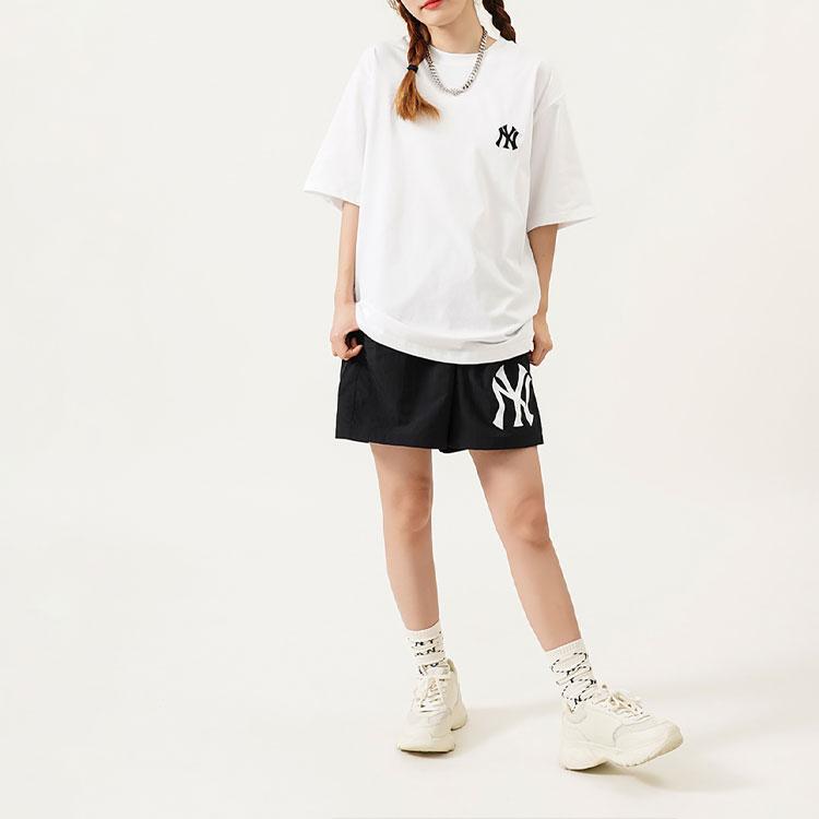 Новые футболки MLB New York Yankees Унисекс Белые 3ATS33023-50WHS