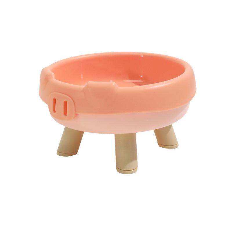 Nosed Pig Four Legged Modeling Design Cat Bowl Ecofriendly Pp Material For Daily