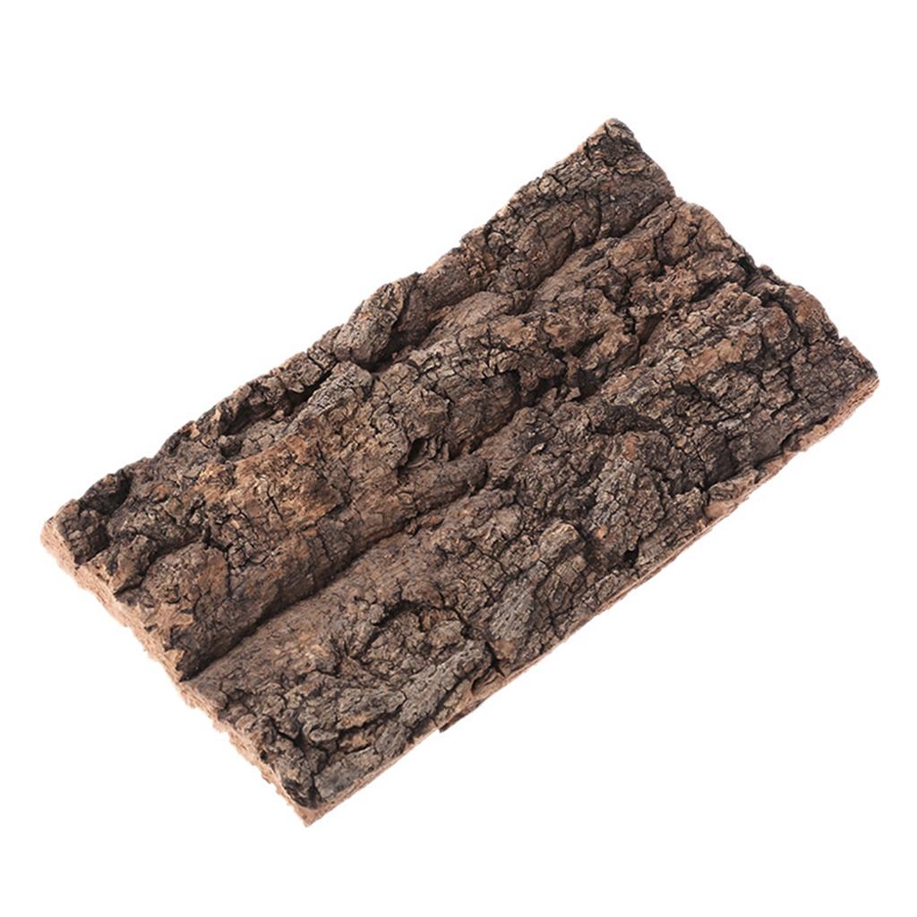 Flat Cork Bark Terrariums Water for Tank Decorations for Orchids Airplants Reptiles