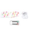 3m/9.8ft 40LEDs Copper Wire Light String 3?colored Butterfly Shaped String Lights Battery Operated