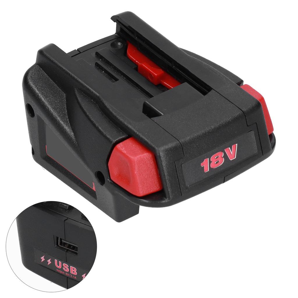 Battery Adapter Converter for Milwaukee M18 Li Ion Battery To for Milwaukee V18 18V Battery