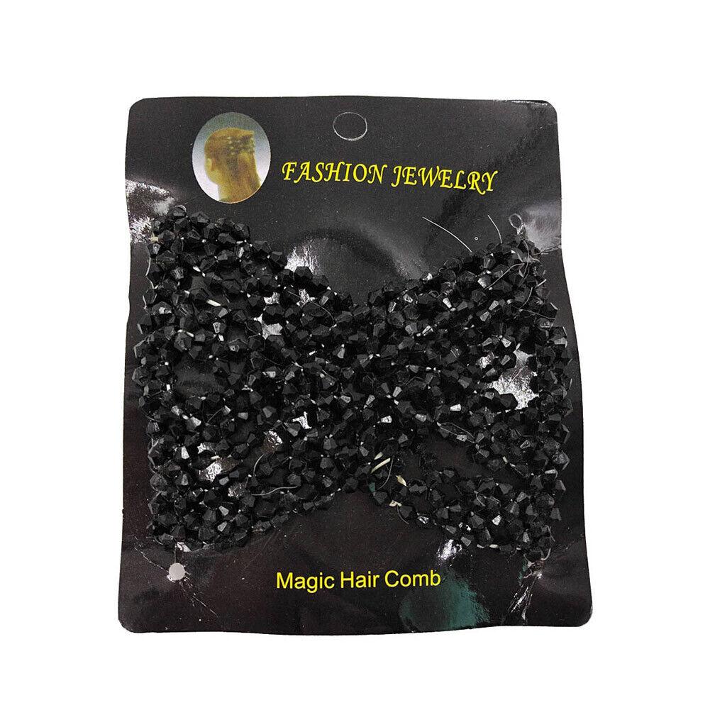 Женские волшебные эластичные двойные бусины для волос, легкая эластичная расческа для волос, заколки для волос