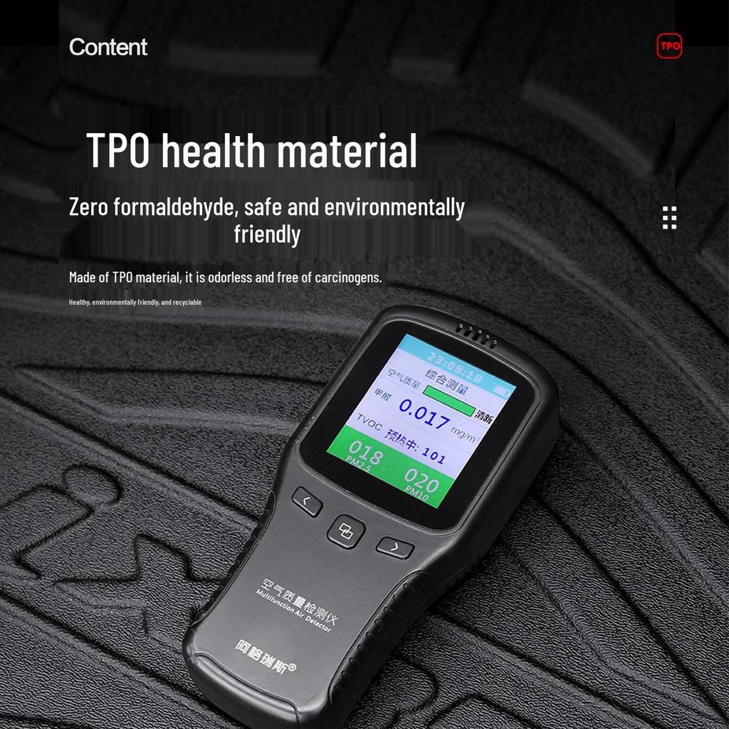 Jetta VS8 TPE Waterproof Trunk Mat - Car Interior Accessory