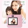 Instant Print Portable Camera with Large Screen 40MP Clarity Compact Size Portable Multifunctional Kids Camera with Color Pens Set