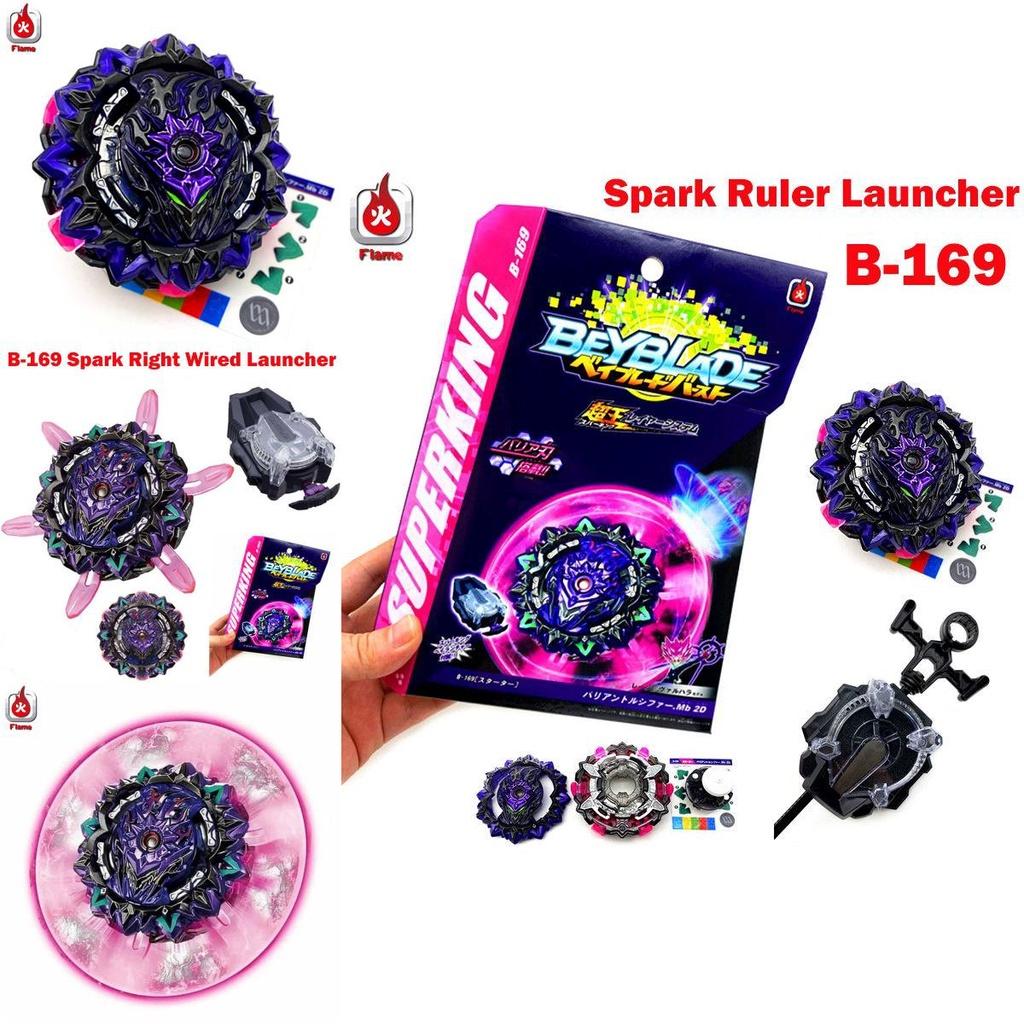 Superking Beyblade Burst B-169 Стартовый Вариант Люцифер с Пусковым Устройством Spark Ruler для Высокоэффективных Сражений