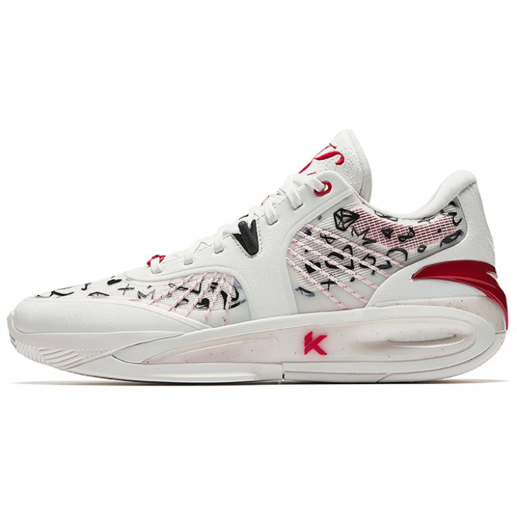 Anta Кроссовки мужские Klay Thompson KT10 белые красные черные 112511101-1