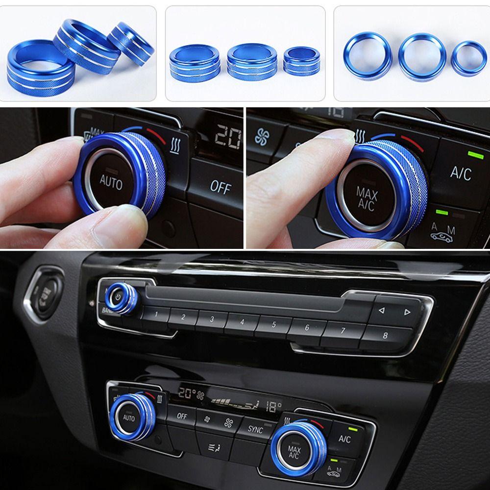 Украшение Кольцо ручки кондиционера Автомобильная ручка кондиционера Регулятор громкости Накладное кольцо