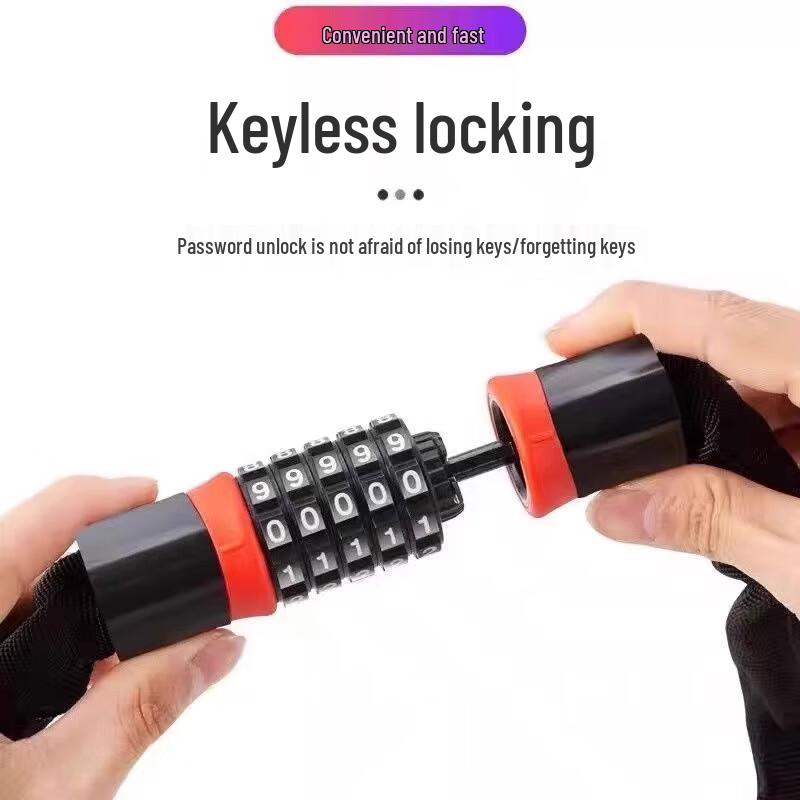 60cm 4-Digit Chain Combination Lock