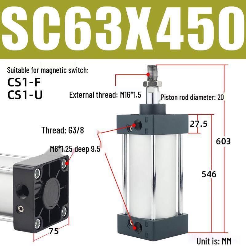Aokewen SC Series Standard Pneumatic Cylinder