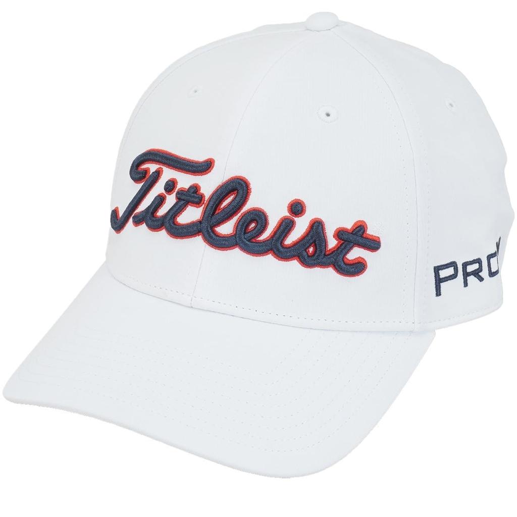 Titleist Tour Performance Cap TH25ATPA WTNVRD Men's White/Navy/Red
