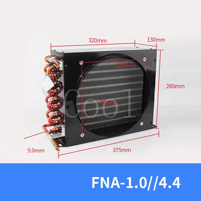 Keweili Конденсатор FNA-1.0/4.4 Морозильная камера Радиатор Испаритель Ветровое Водяное Охлаждение Теплообменник